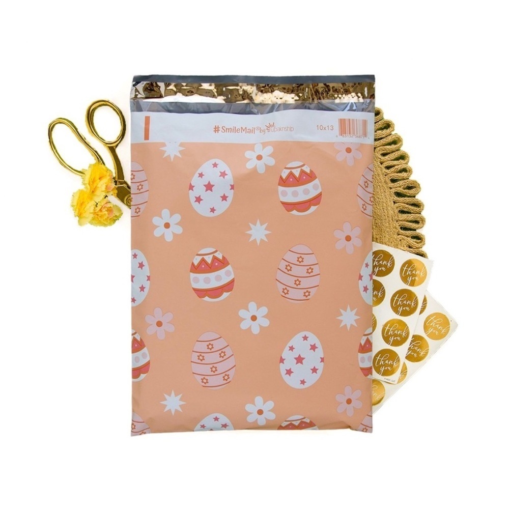 20 (10” x 13”) Easter Egg Poly Mailers Poly Bags BRAND NEW - Picture 2 of 4